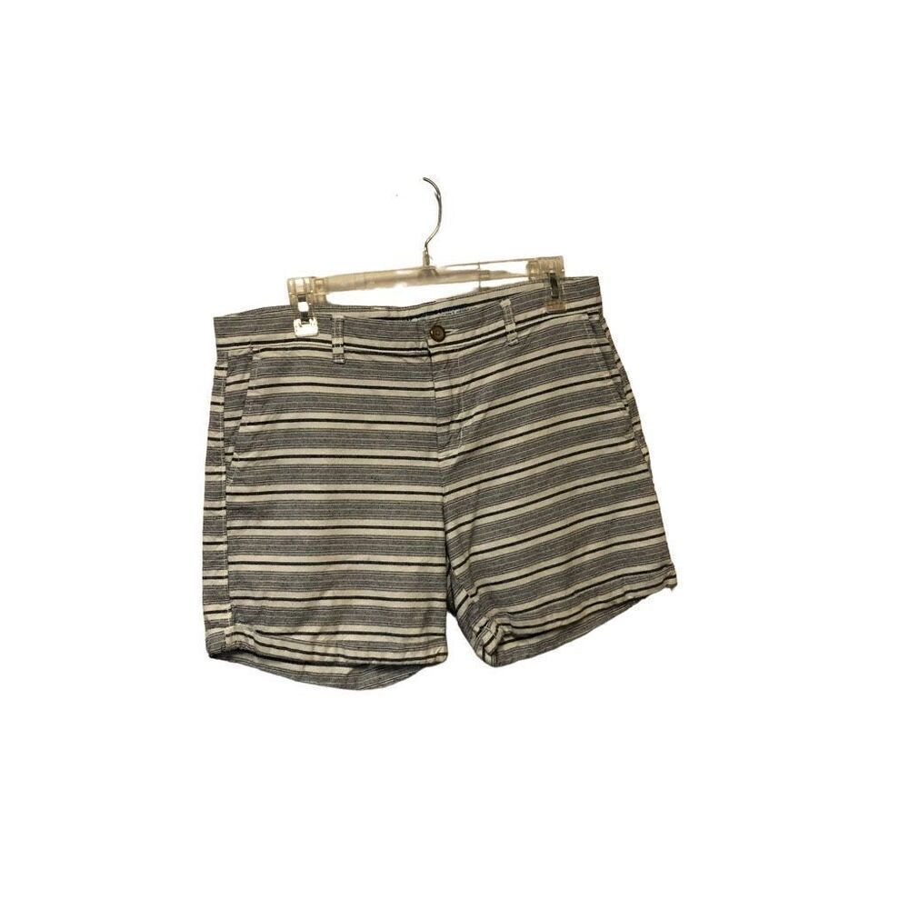 Khakis Women's Gap Shorts Size 10 Cream and Navy